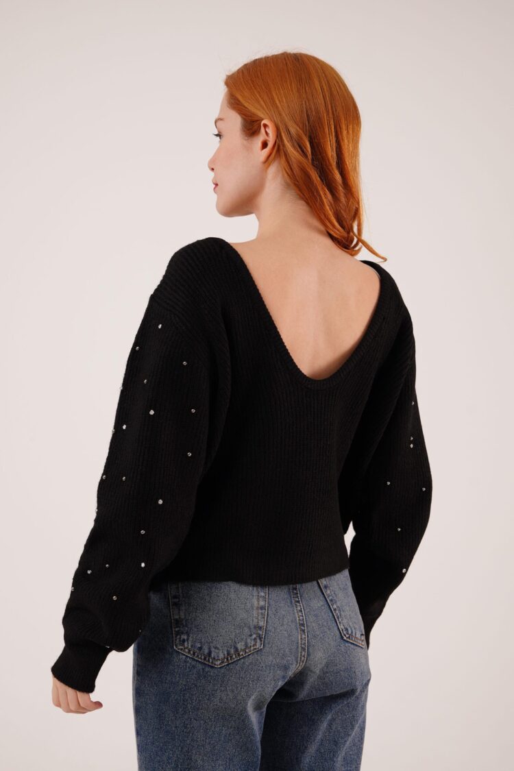 Sequined Casual Sweater