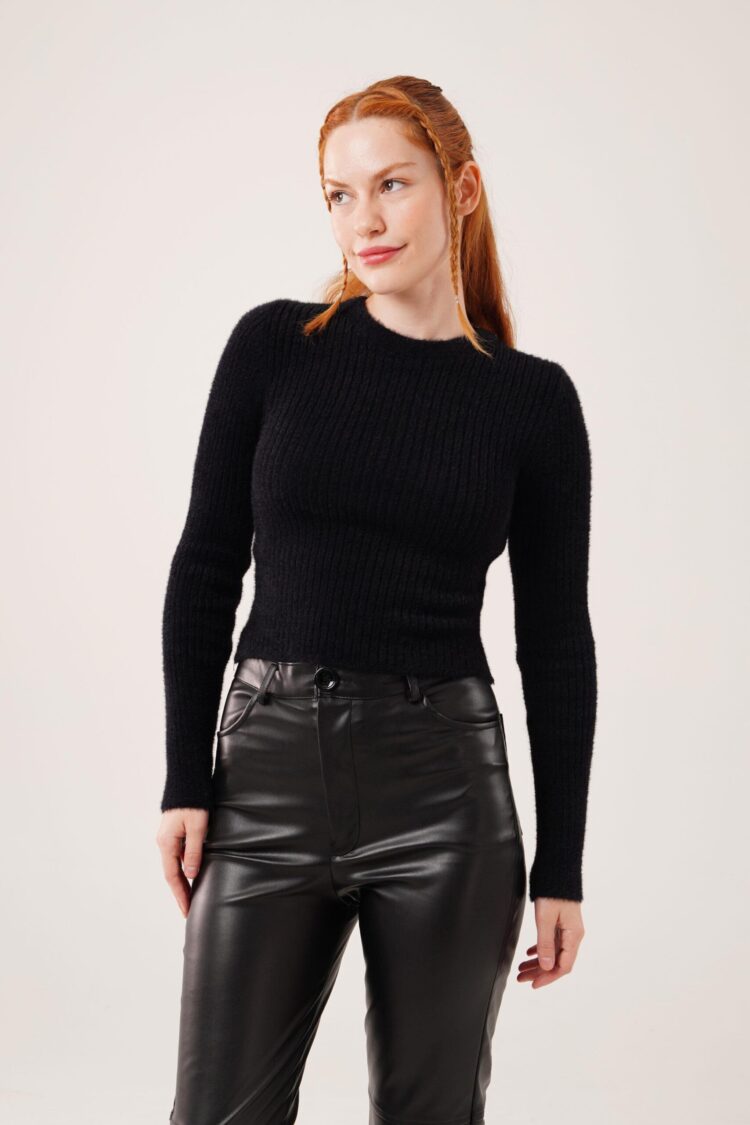 Sweater Slim Fit Crew Neck Long Sleeve