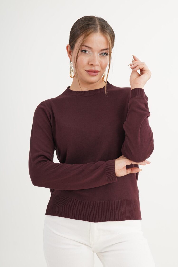 Sweater Slim Fit Round Neck