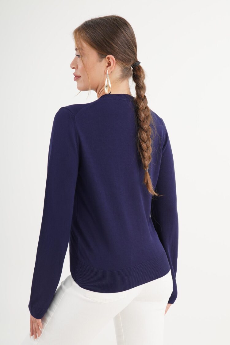 Sweater Casual Elegant Long Sleeve Crew Neck
