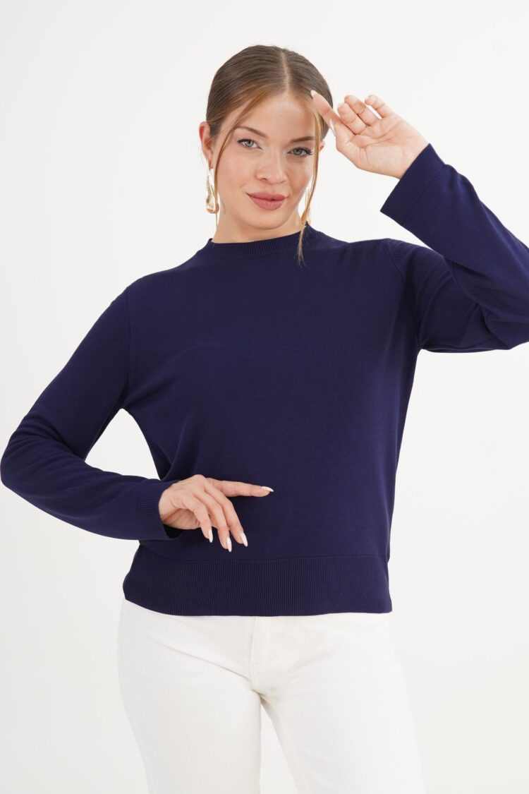 Sweater Casual Elegant Long Sleeve Crew Neck
