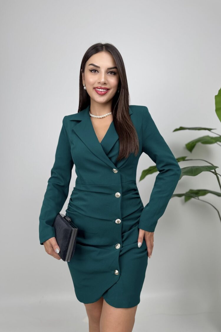 Elegant Formal Sexy Blazer Mini Dress