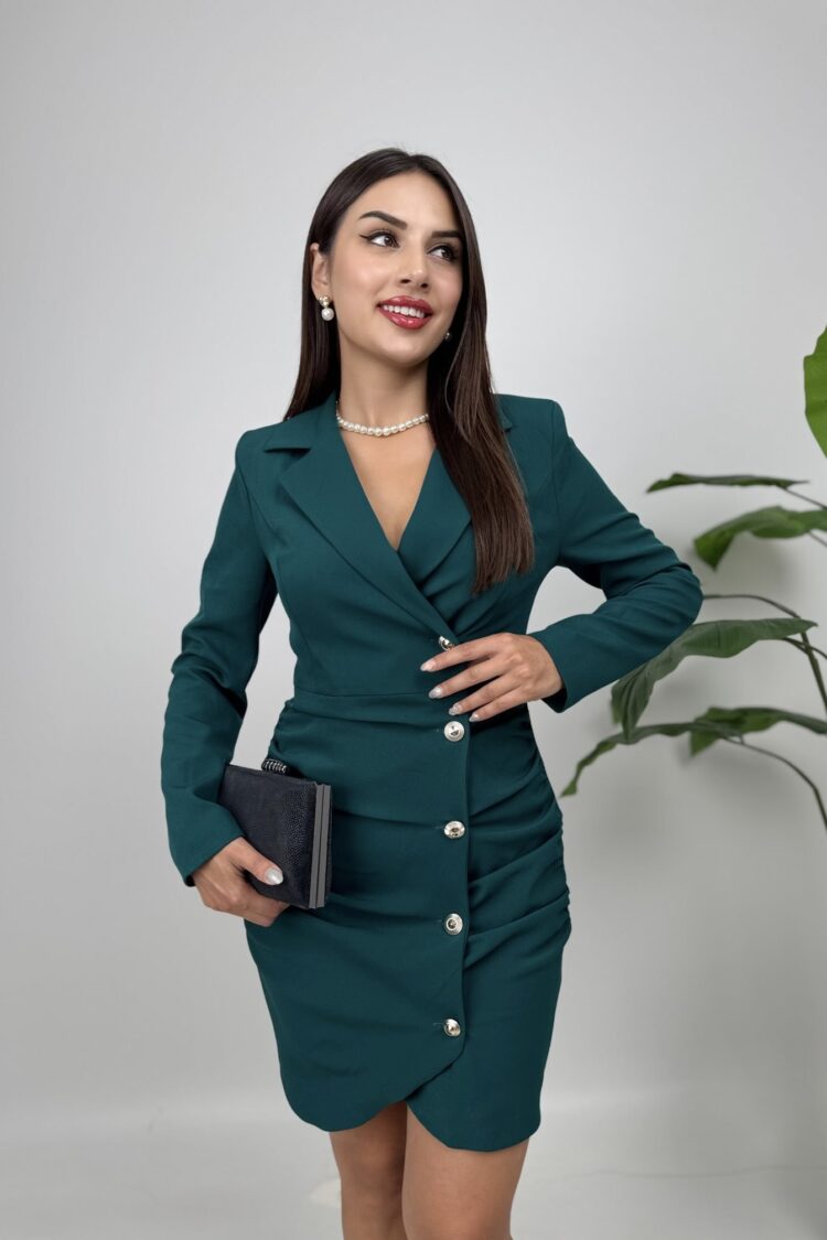 Elegant Formal Sexy Blazer Mini Dress