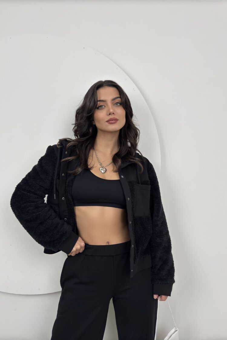 Tracksuit - Casual Sport Streetwear With Patch Pockets - Brand: Miss Janell - Women & Kids, Baby Clothes Wholesale - Globality Store
