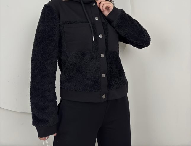 Tracksuit - Casual Sport Streetwear With Patch Pockets