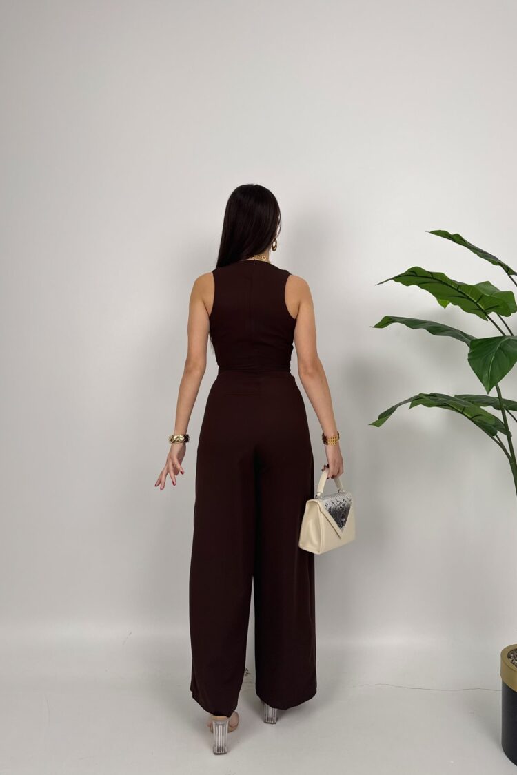 Elegant Slim Fit Tailored Jumpsuit