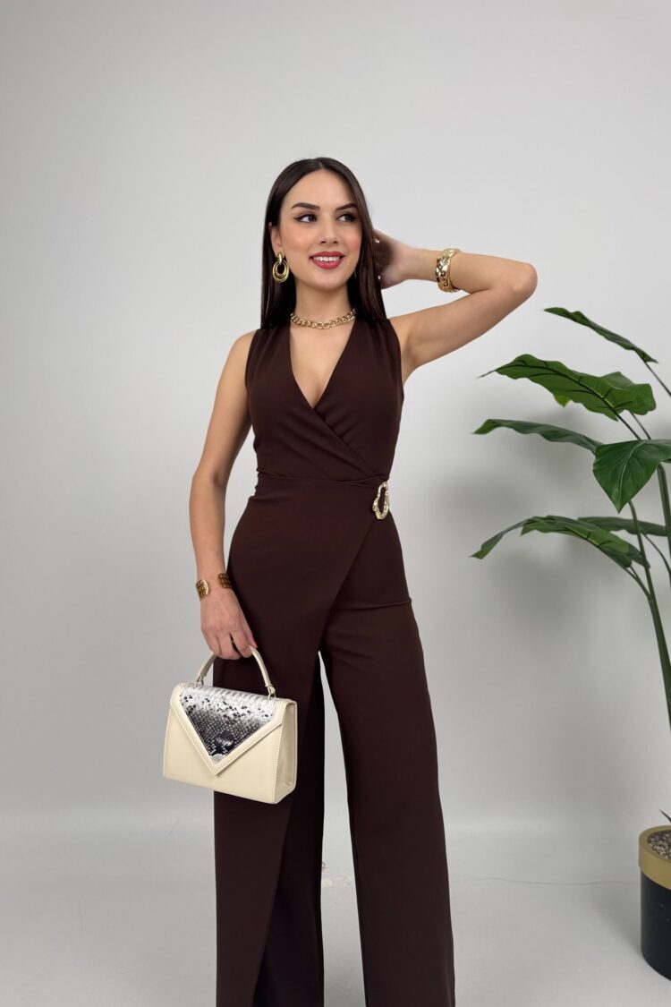 Elegant Slim Fit Tailored Jumpsuit