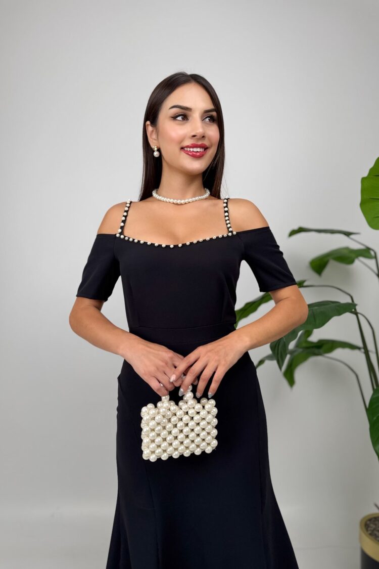 ElegantFit And Flare Maxi Dress