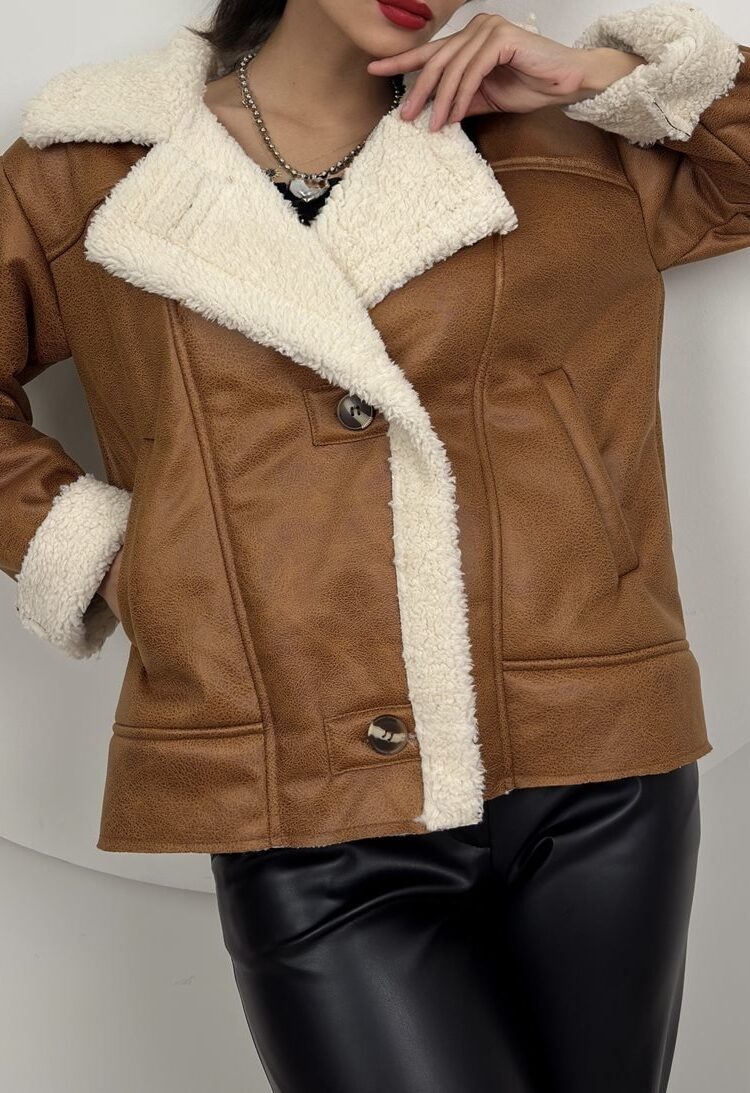 Brown Aviator Jacket