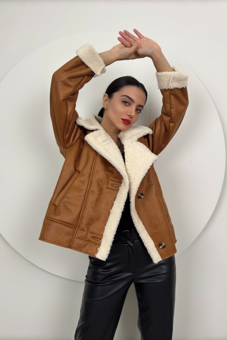 Brown Aviator Jacket