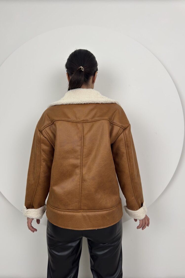 Brown Aviator Jacket