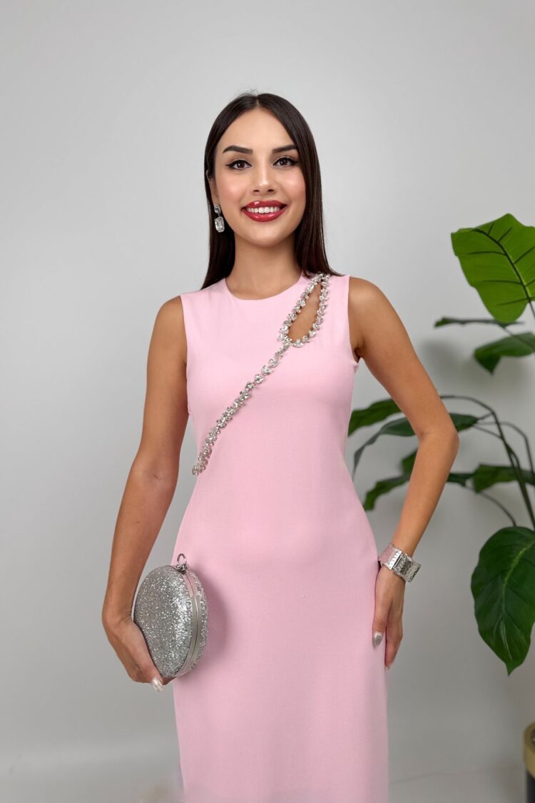 ElegantSheath Dress With Cap Sleeves