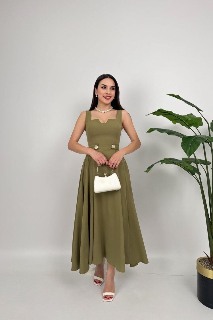 Fit And Flare Elegant Dress - Brand: Miss Janell - Women & Kids, Baby Clothes Wholesale - Globality Store