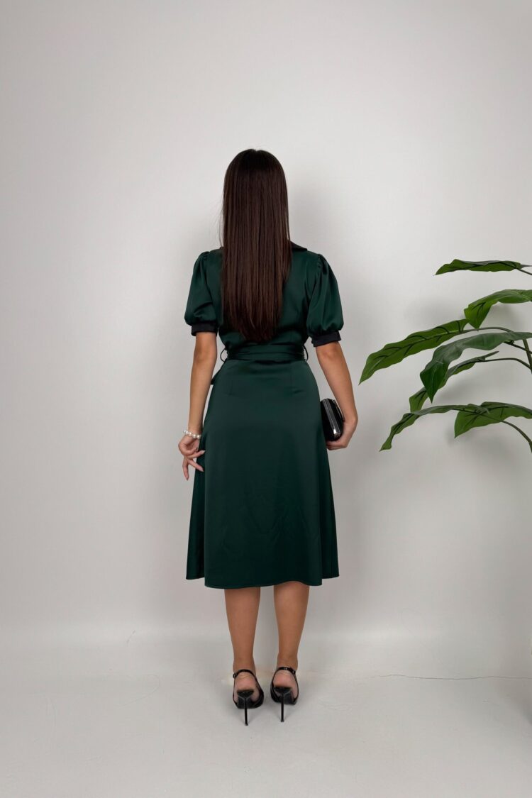 Modest Fit And Flare Dress