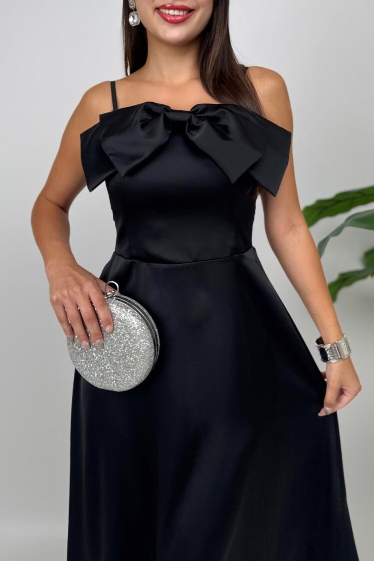 Elegant Strapless Fit And Flare Dress
