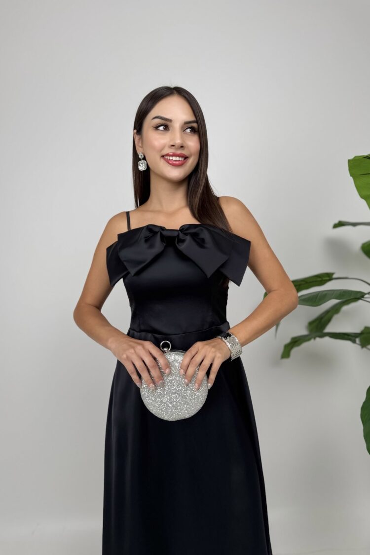 Elegant Strapless Fit And Flare Dress