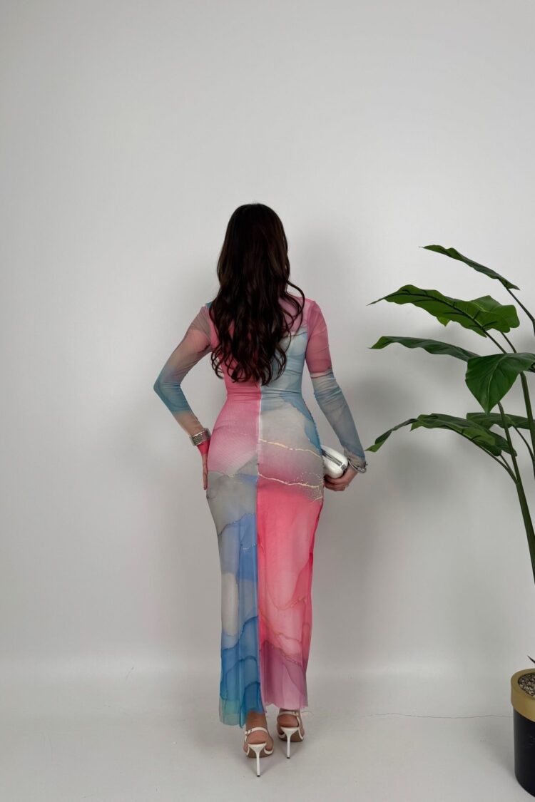Pink Sexy Elegant Glam Bodycon Maxi Dress