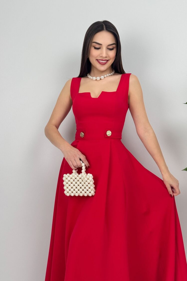 Elegant Fit And Flare Dress