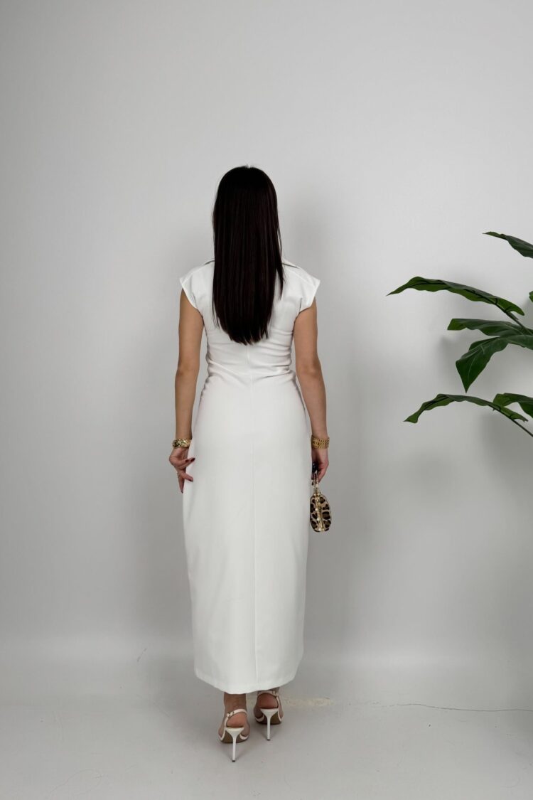 ElegantSheath Dress With Cap Sleeves