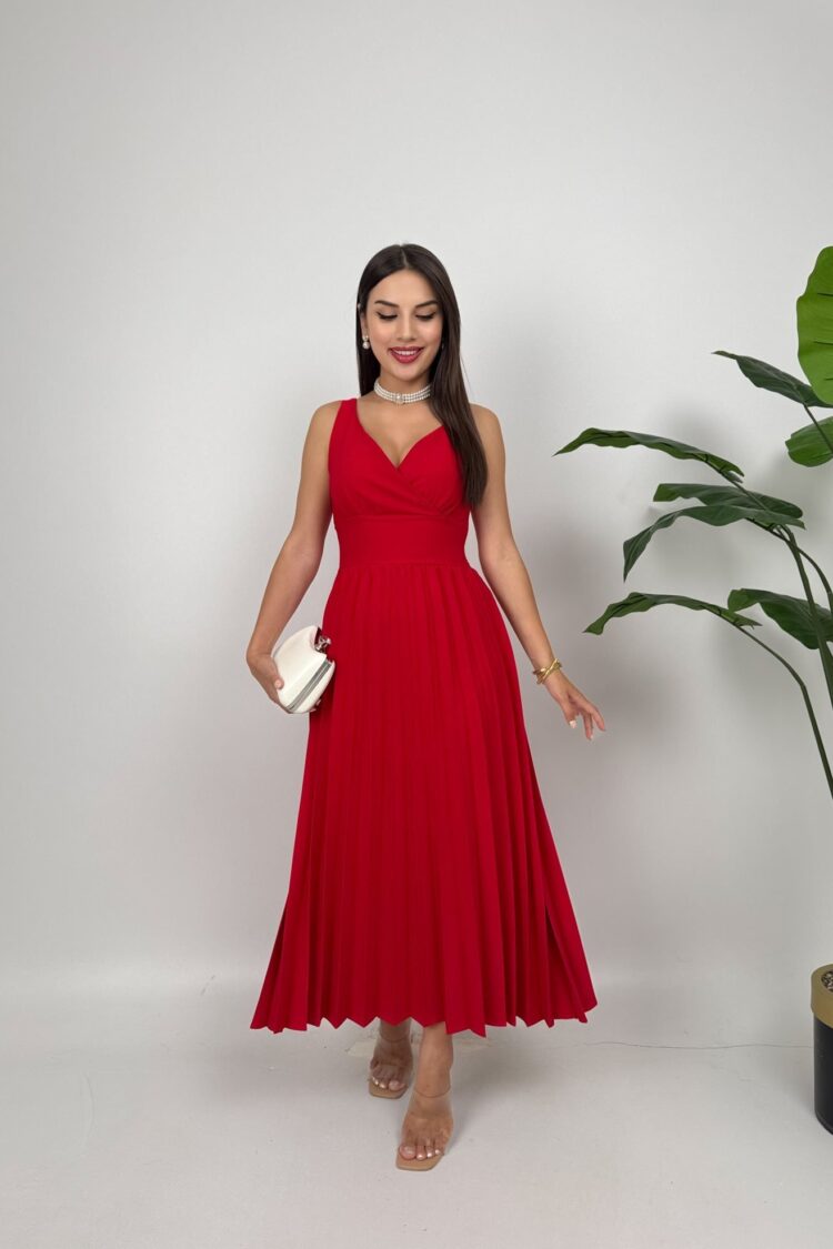 Elegant Fit And Flare Dress - Brand: Miss Janell - Women & Kids, Baby Clothes Wholesale - Globality Store