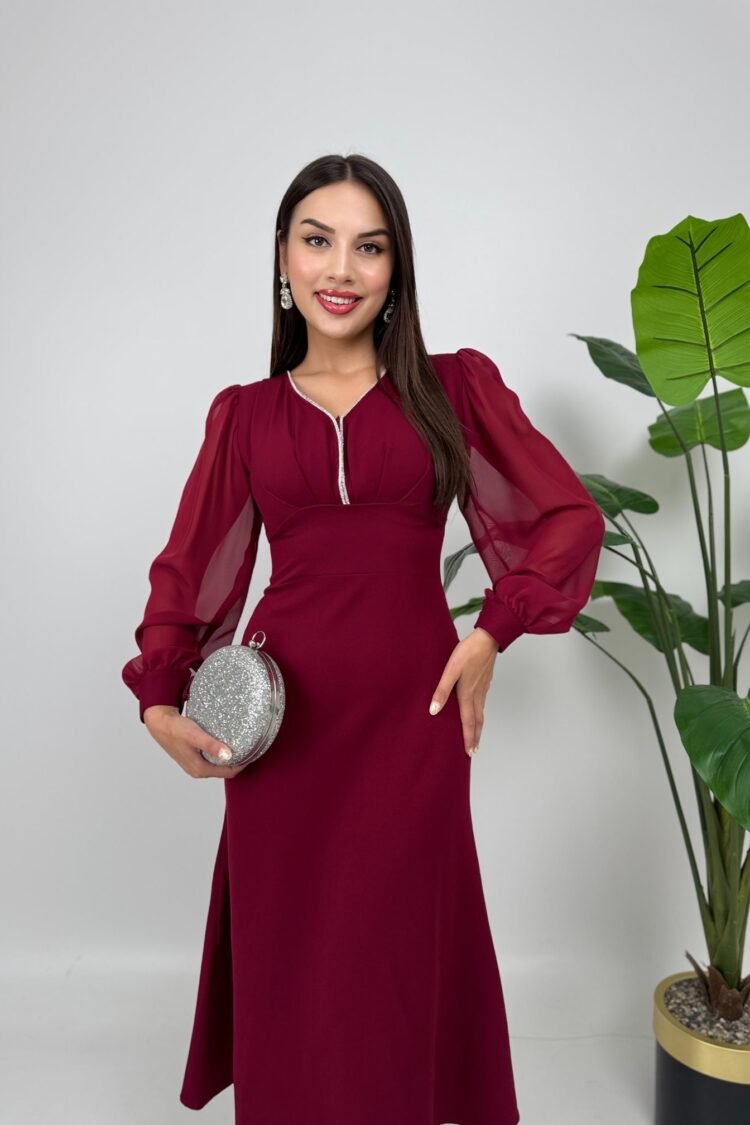 Elegant Fit And Flare Dress