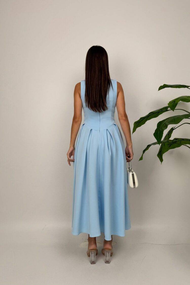 Fit And Flare Midi Dress