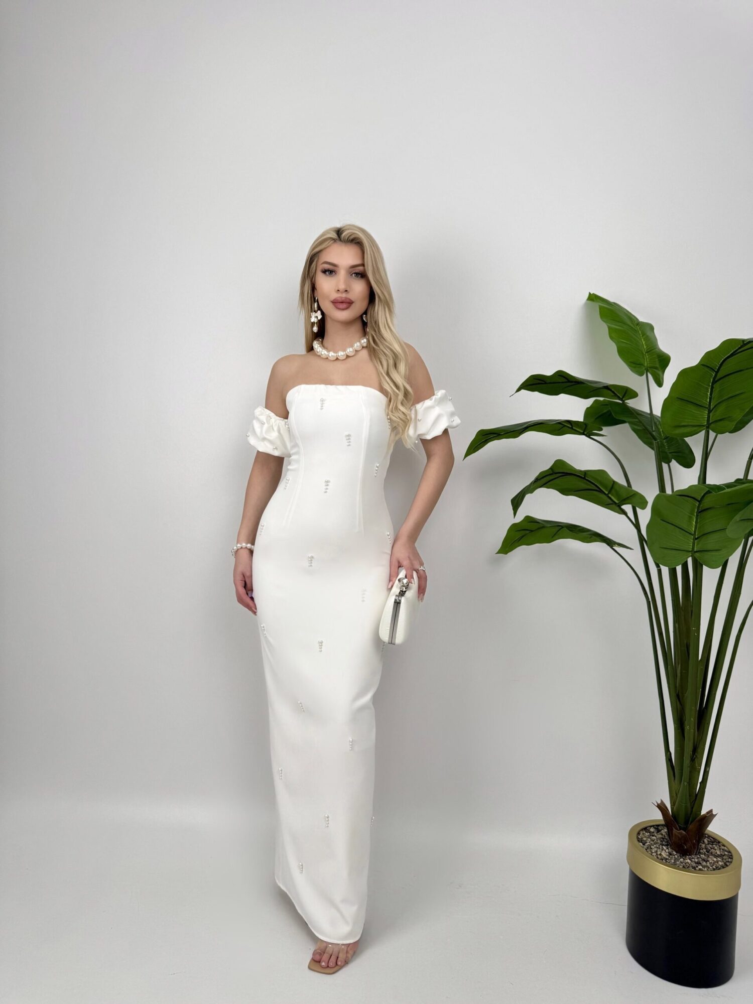 ElegantStrapless Sheath Dress - Brand: Miss Janell - Women & Kids, Baby Clothes Wholesale - Globality Store