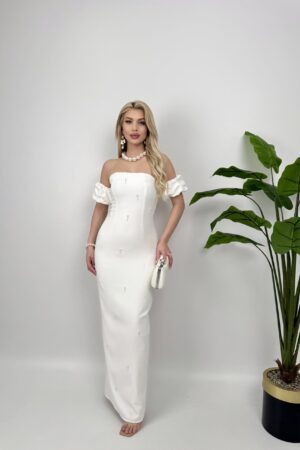 ElegantStrapless Sheath Dress - Brand: Miss Janell - Women & Kids, Baby Clothes Wholesale - Globality Store