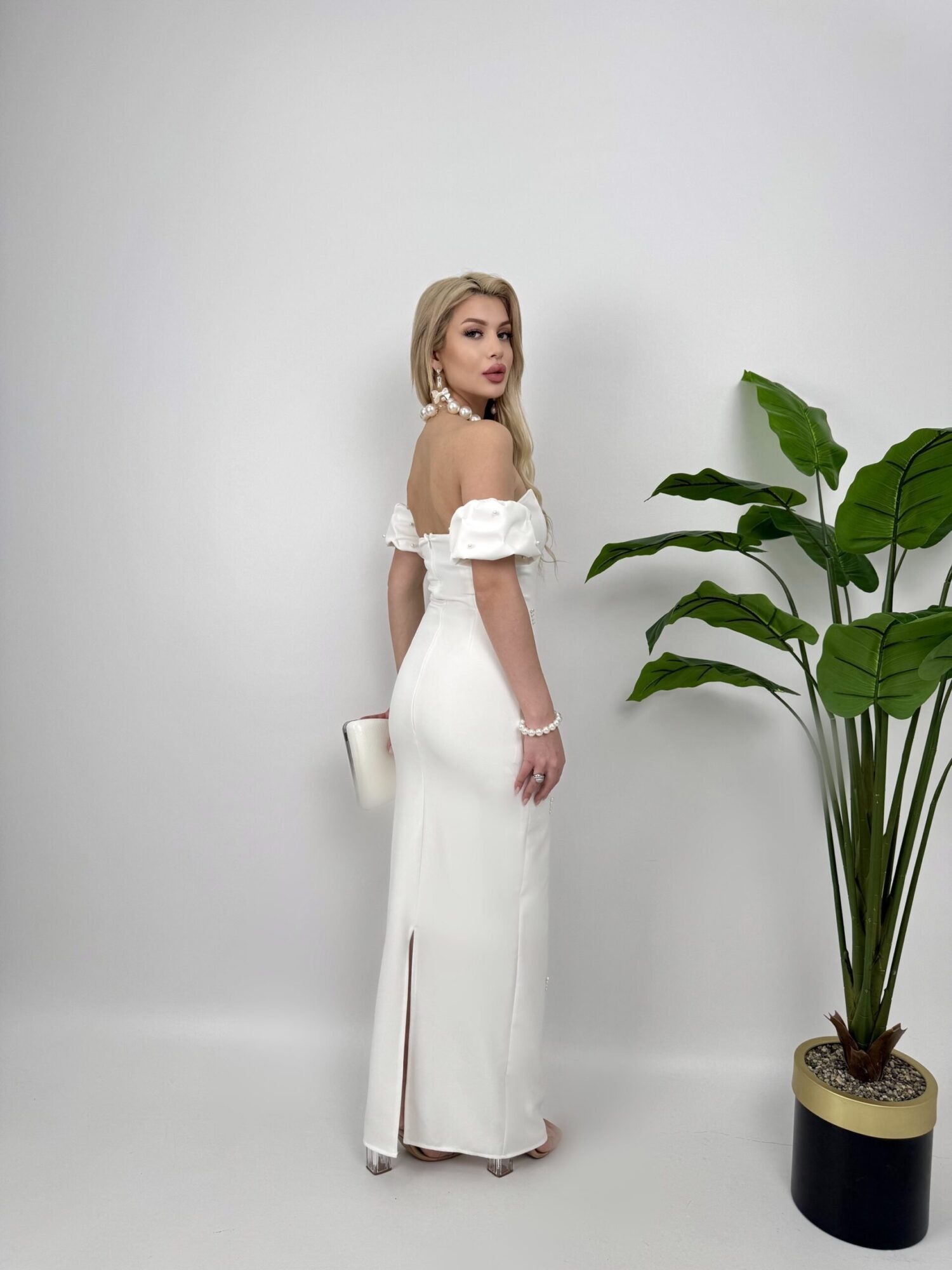 ElegantStrapless Sheath Dress - Brand: Miss Janell - Women & Kids, Baby Clothes Wholesale - Globality Store