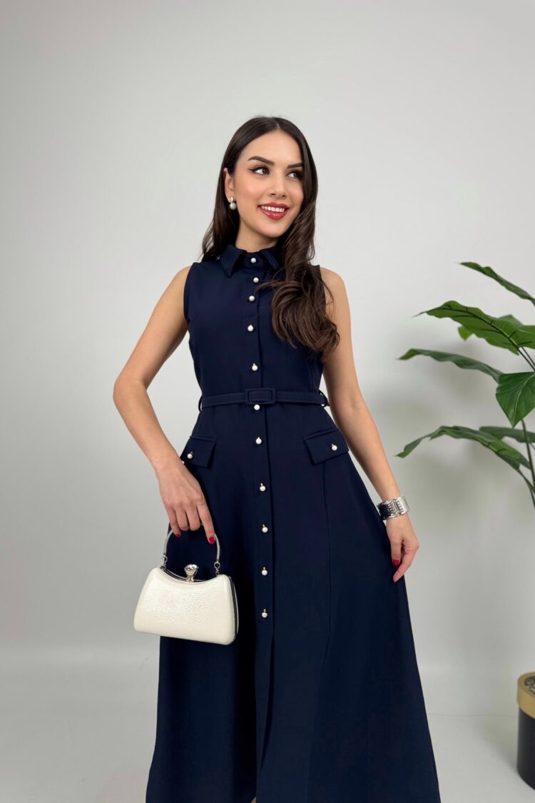ElegantA-Line Midi Dress