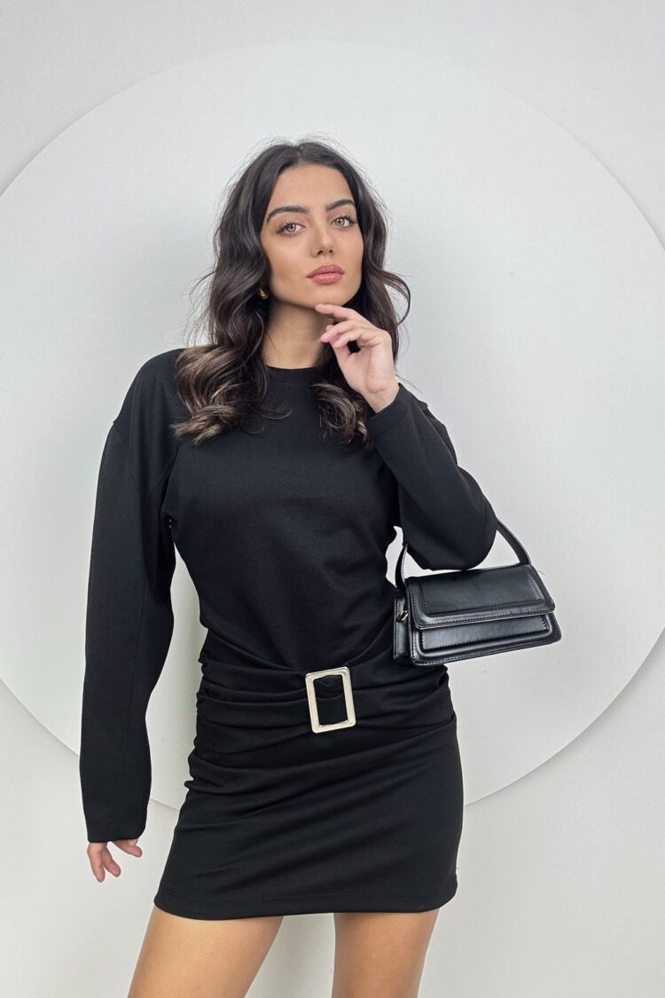 Black Sexy Elegant Bodycon Mini Dress - Brand: Miss Janell - Women & Kids, Baby Clothes Wholesale - Globality Store