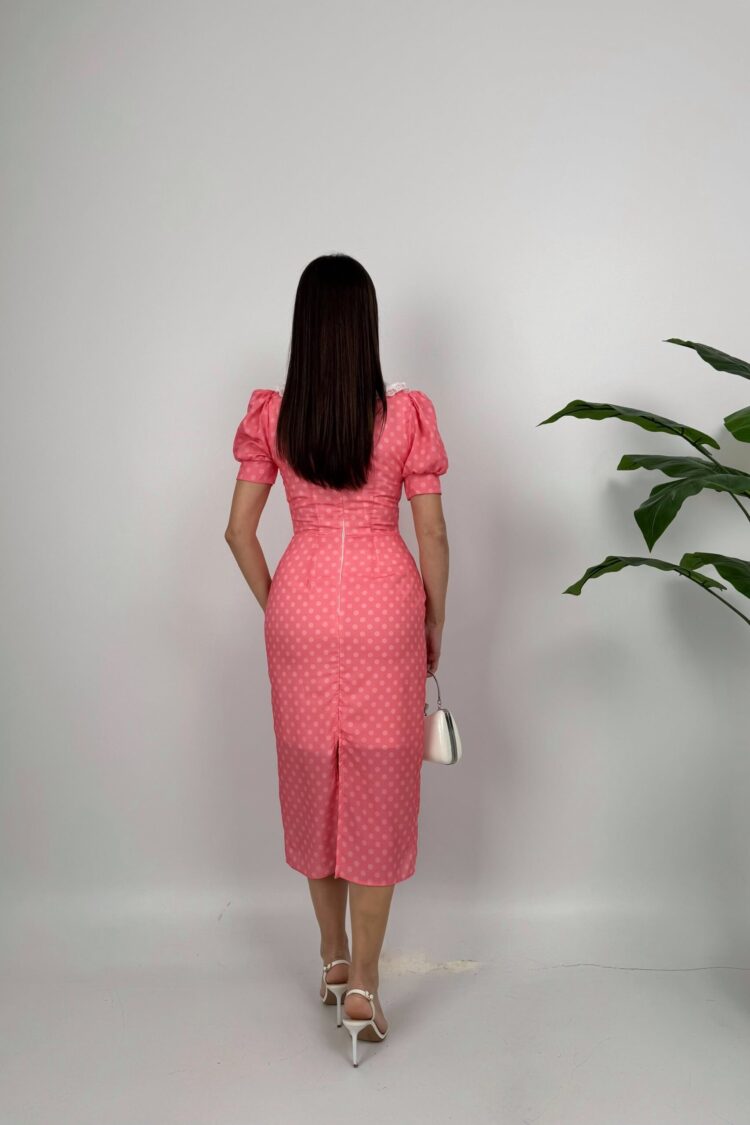 Polka Dot Vintage Sheath Dress
