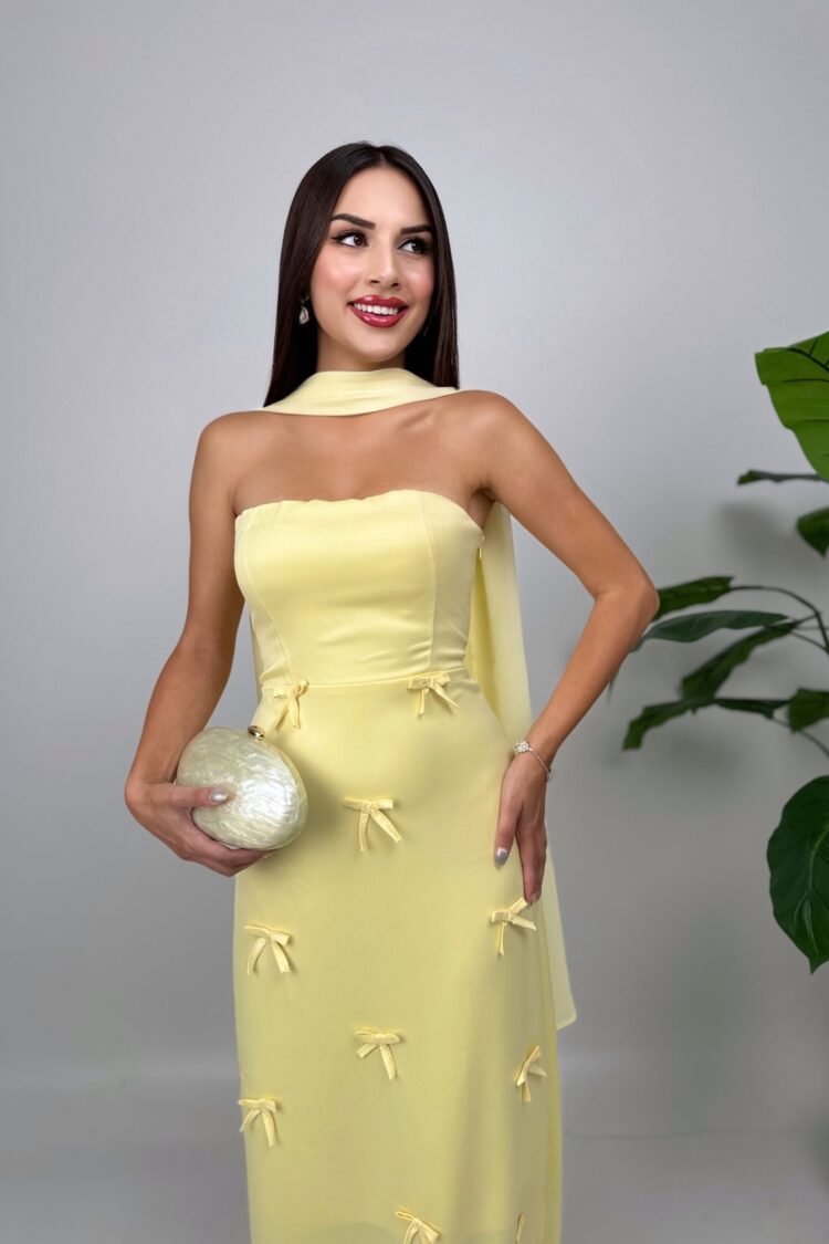 ElegantStrapless Sheath Dress