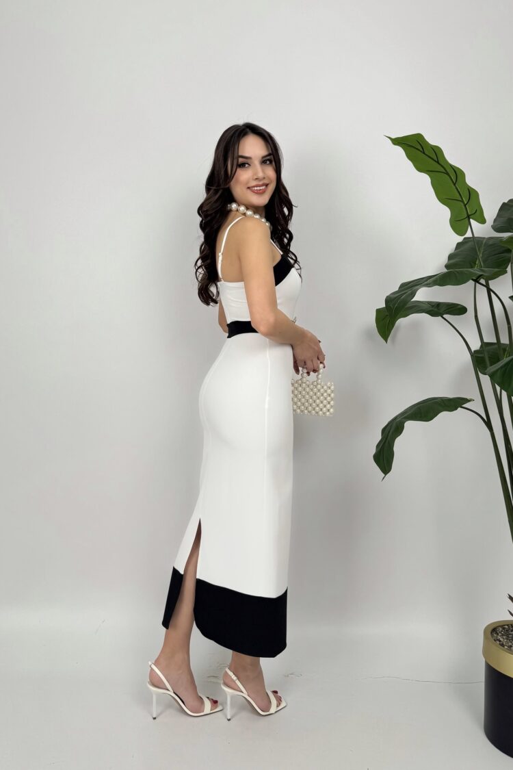 Elegant Sleeveless Bodycon Midi Dress
