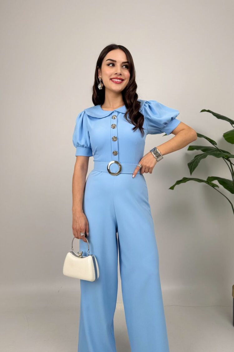Tailored Retro Elegant Jumpsuit
