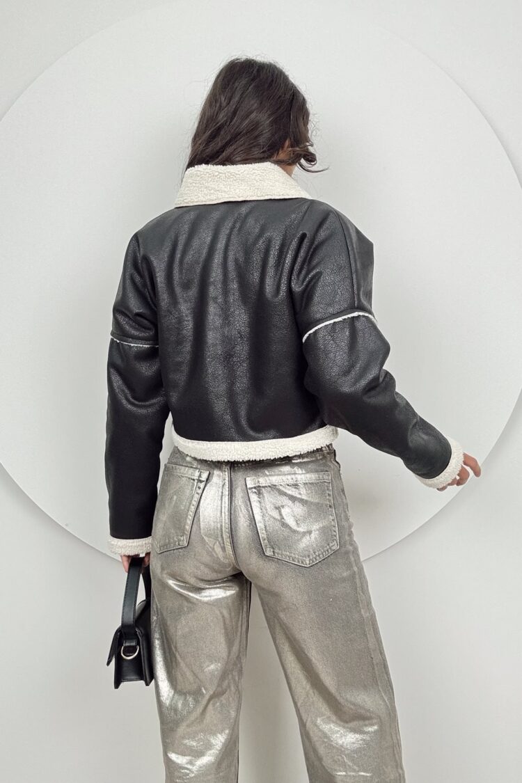 Black Bomber Jacket