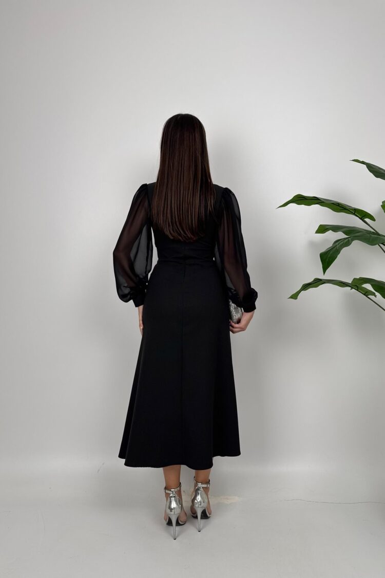 Elegant Fit And Flare Dress