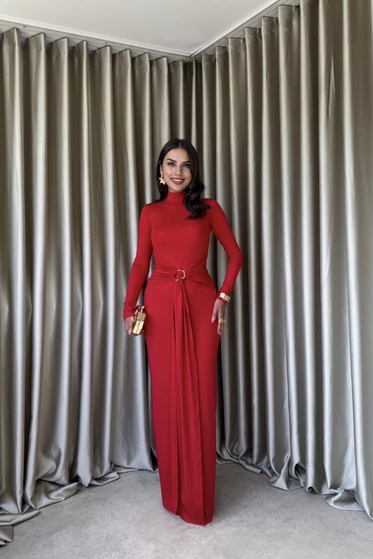 Elegant Formal Glam Sheath Dress