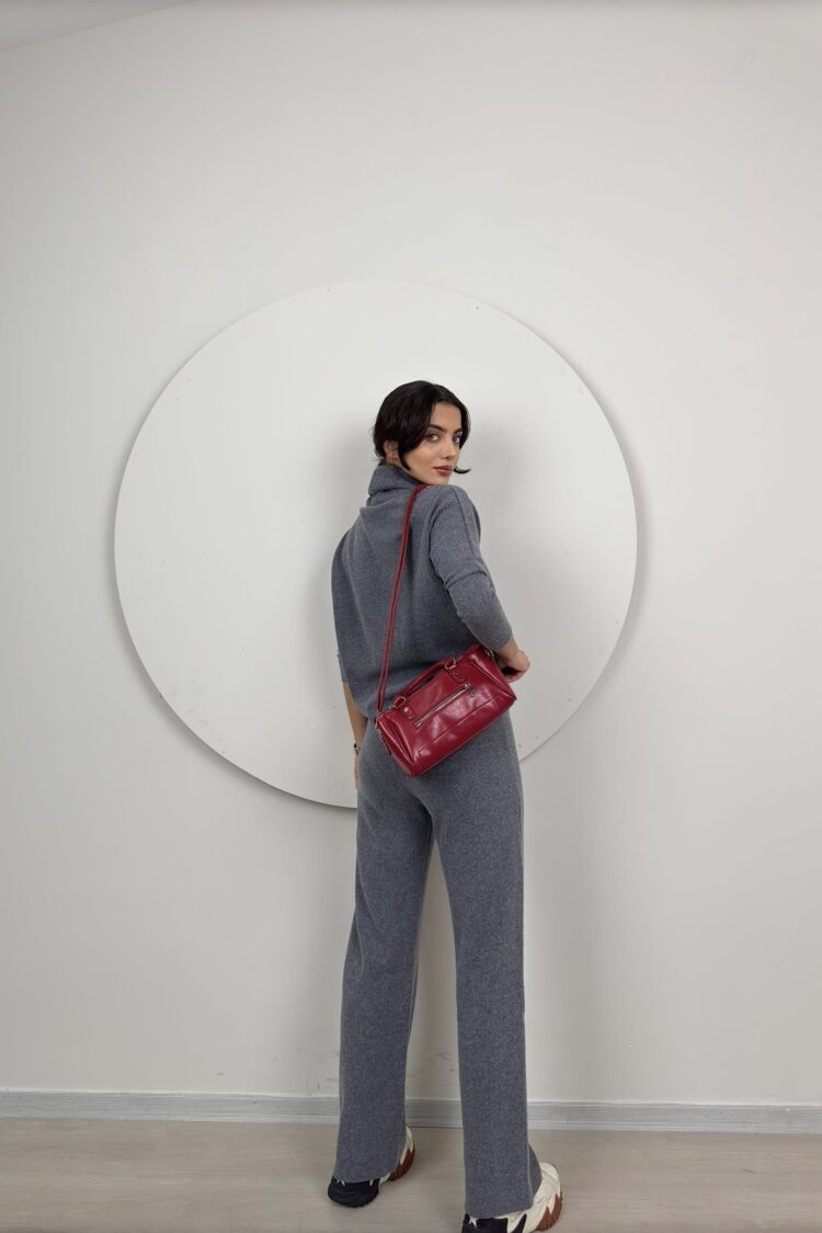 Grey Casual Elegant Modest Set