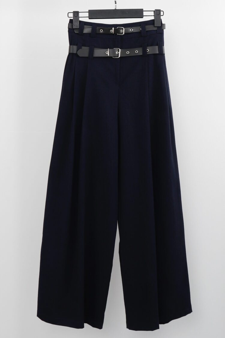 Palazzo Pants With High Waist And Wide Legs - Brand: Cream Rouge - Women & Kids, Baby Clothes Wholesale - Globality Store
