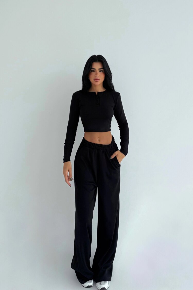 Casual Sport Streetwear Set - Brand: EYYO ATELIER - Women & Kids, Baby Clothes Wholesale - Globality Store