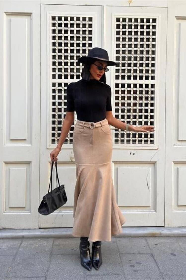 Elegant Mermaid Maxi Skirt - Brand: Sobe Istanbul - Women & Kids, Baby Clothes Wholesale - Globality Store