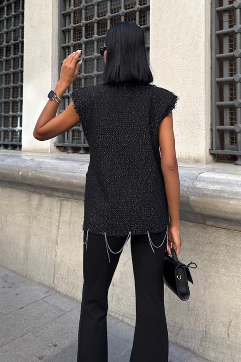 Double-Breasted Blazer Jacket