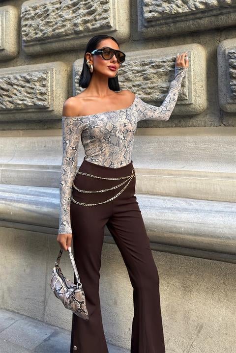 Elegant High Waist Bootcut Pants