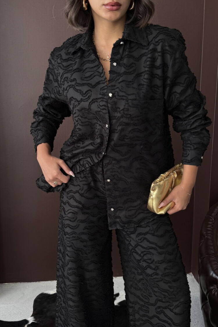 Elegant Animal Print Shirt