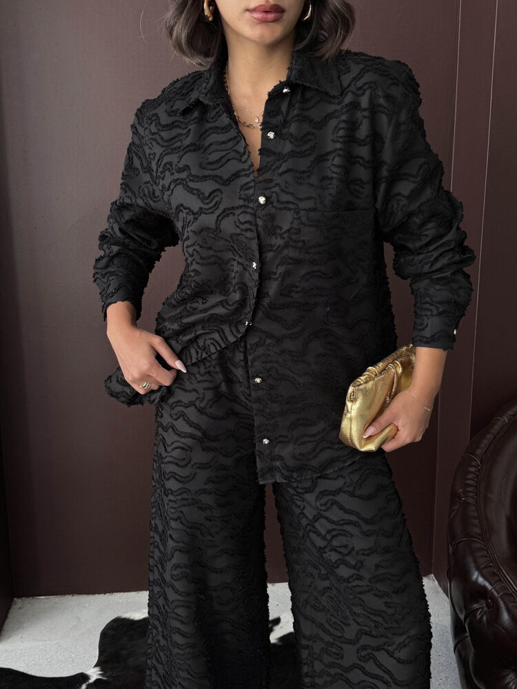 Elegant Animal Print Shirt