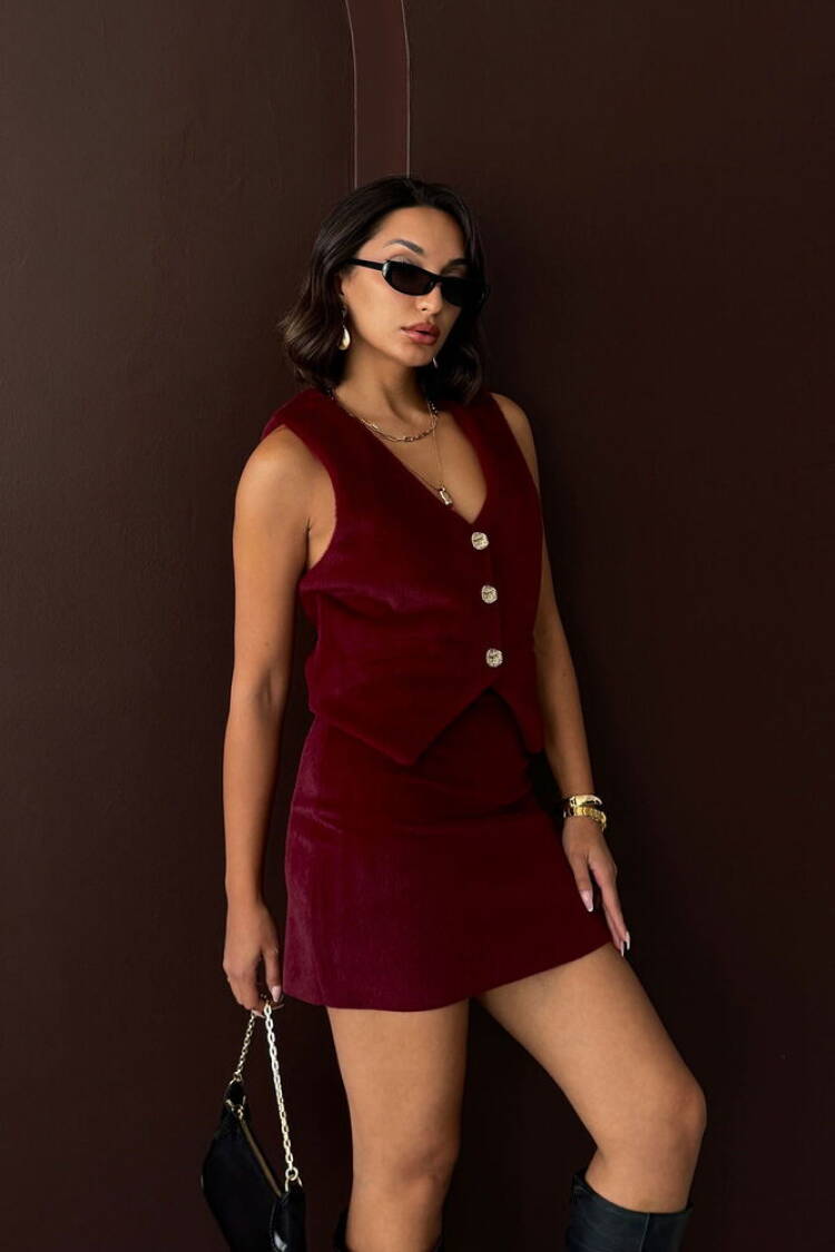 Slim Fit Buttoned Vest - Brand: Topshow - Women & Kids, Baby Clothes Wholesale - Globality Store
