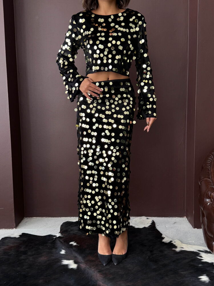Glam Sexy Elegant Formal Pencil Maxi Skirt