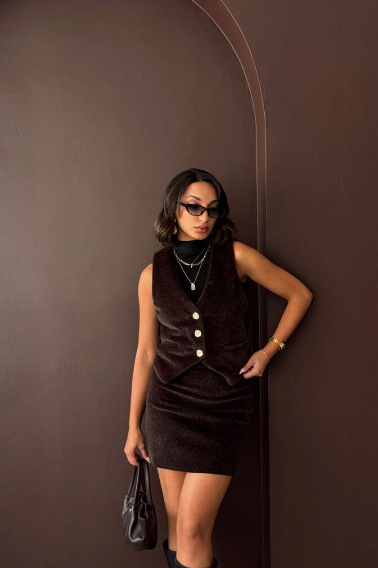 Elegant Fitted Buttoned Vest