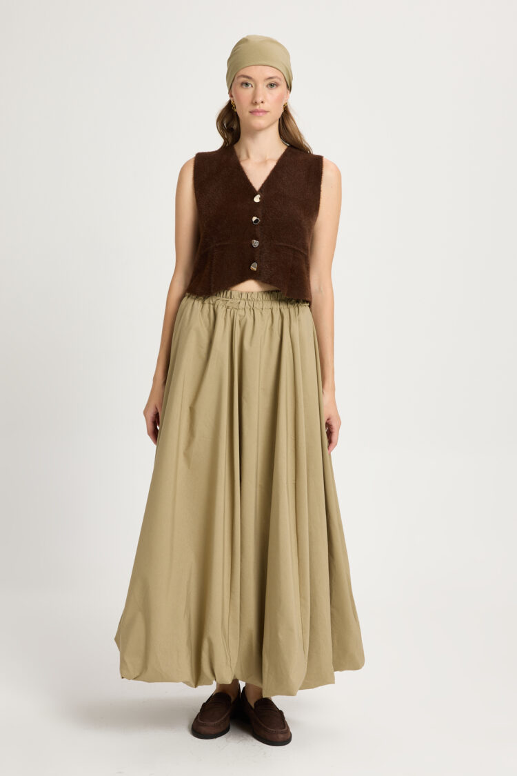 Casual Boho Parachute Maxi Skirt Mid Waist - Brand: First Angels - Women & Kids, Baby Clothes Wholesale - Globality Store